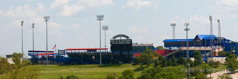 20080715_160959 D300 P 4200x1400.jpg - Rosenblatt Stadium, home of the College World Series of Baseball